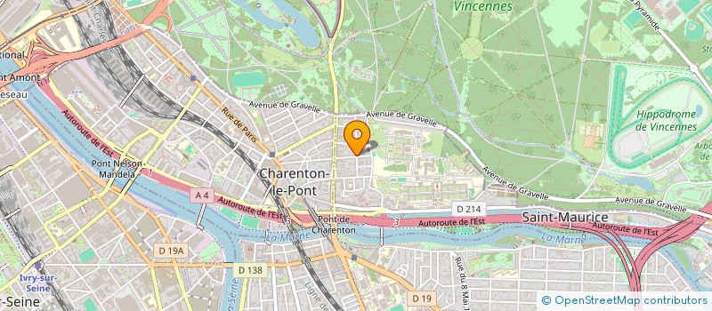 localisation de l'entreprise MONSIEUR AYMERIC BEAUCHENE  IVRY-SUR-SEINE