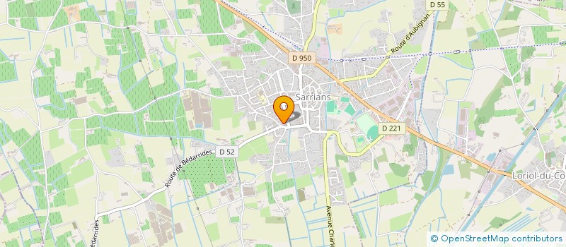 localisation de l'entreprise MONSIEUR AYMERIC BERTHELIN  SARRIANS