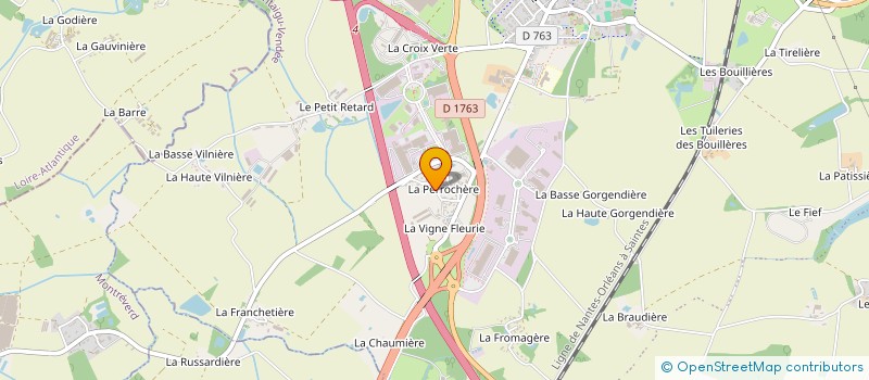 localisation de l'entreprise MONSIEUR AYMERIC BESSONNET à MONTAIGU-VENDEE