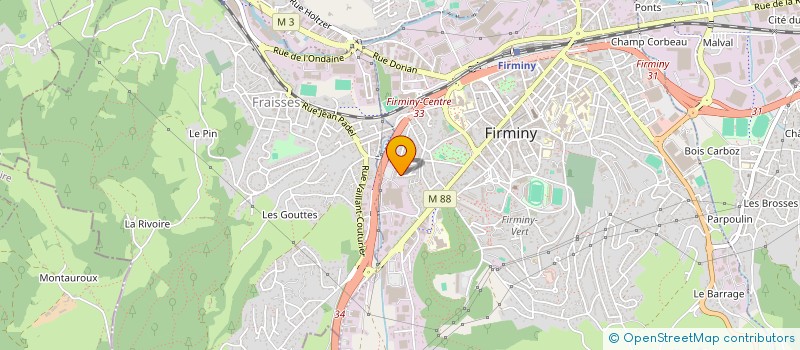 localisation de l'entreprise MONSIEUR AYMERIC BRUDEY  FRAISSES