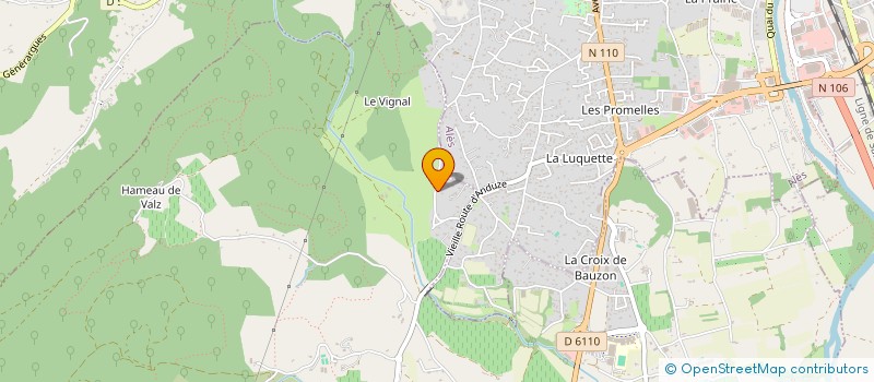 localisation de l'entreprise MONSIEUR AYMERIC BRUNEL  SAINT-CHRISTOL-LEZ-ALES