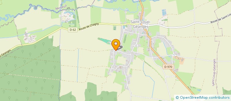 localisation de l'entreprise MONSIEUR AYMERIC CERNIZE  CESSY