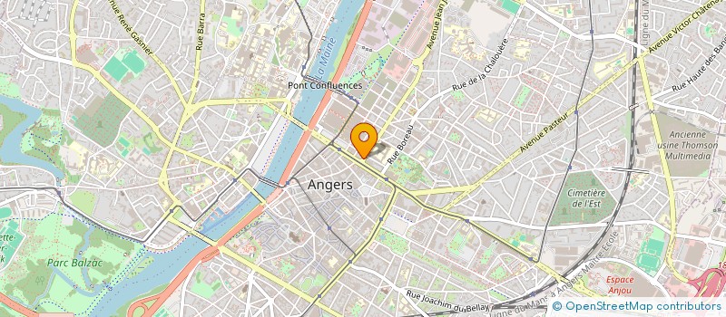 localisation de l'entreprise MONSIEUR AYMERIC COLETTA à ANGERS