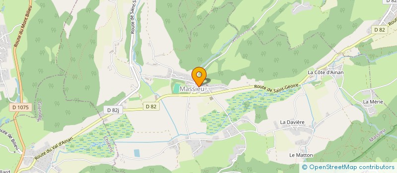 localisation de l'entreprise MONSIEUR AYMERIC COLLIN  MASSIEU