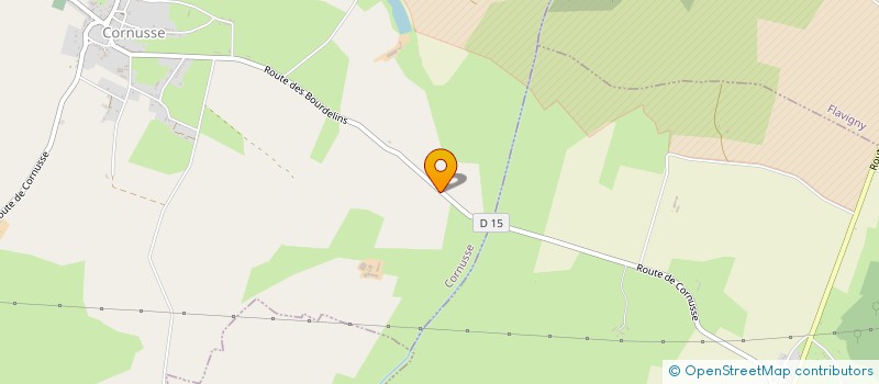 localisation de l'entreprise MONSIEUR AYMERIC CORBIER  CORNUSSE