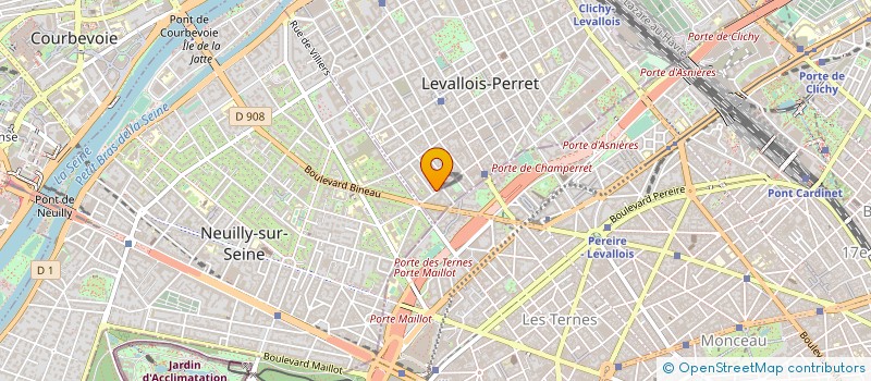 localisation de l'entreprise MONSIEUR AYMERIC CORSANT-COLAT à LEVALLOIS-PERRET
