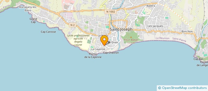 localisation de l'entreprise MONSIEUR AYMERIC DAMOUR  SAINT-JOSEPH