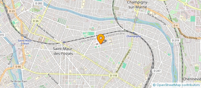 localisation de l'entreprise MONSIEUR AYMERIC DE ABREU à SAINT-MAUR-DES-FOSSES