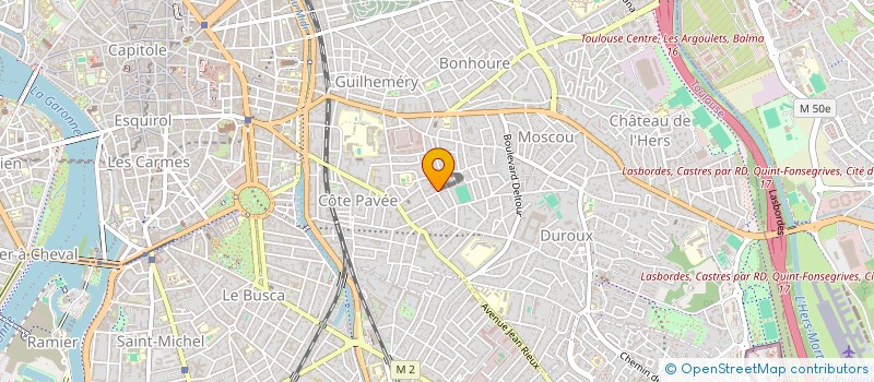 localisation de l'entreprise MONSIEUR AYMERIC DE BEAUPOIL DE SAINT AULAIRE à TOULOUSE