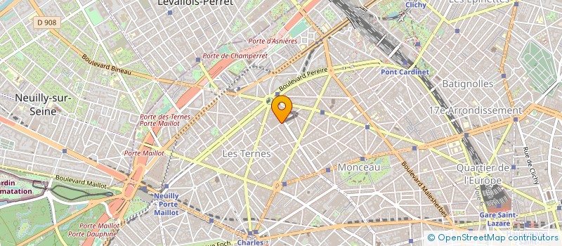 localisation de l'entreprise MONSIEUR AYMERIC DE LA CHAISE  PARIS