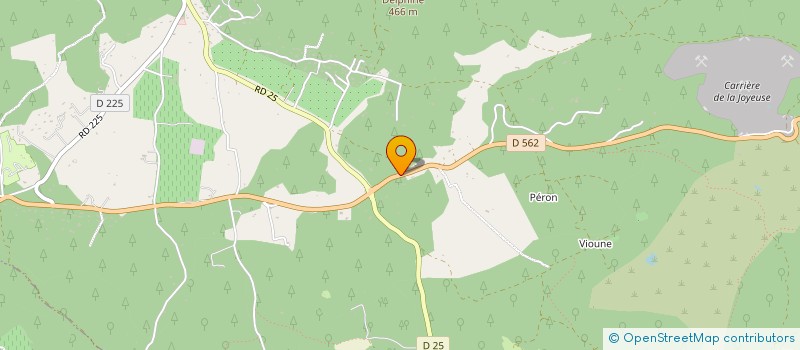 localisation de l'entreprise MONSIEUR AYMERIC DECUGIS  CALLAS