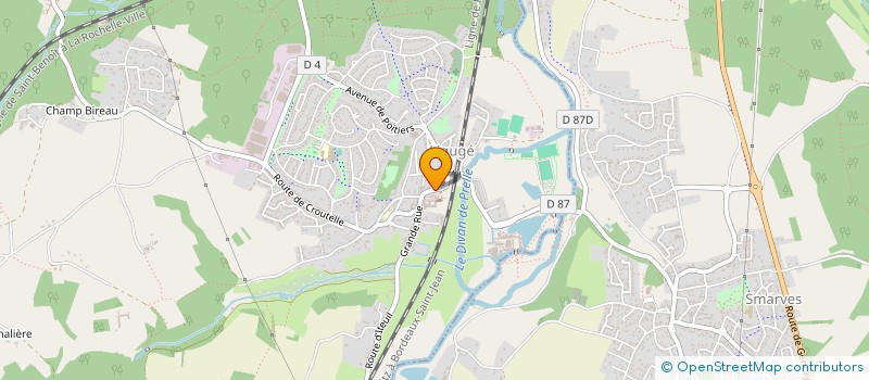 localisation de l'entreprise MONSIEUR AYMERIC DEGUEULE  SMARVES