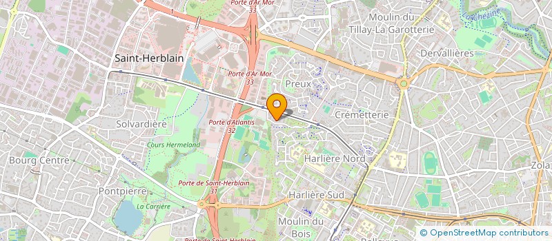 localisation de l'entreprise MONSIEUR AYMERIC DELAPORTE à SAINT-HERBLAIN