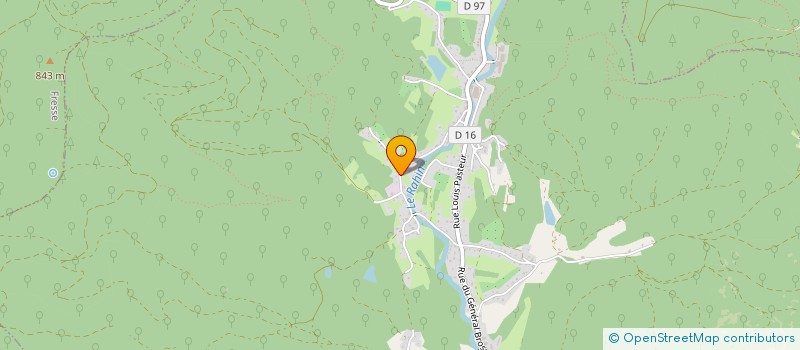 localisation de l'entreprise MONSIEUR AYMERIC DEMOUGEOT  PLANCHER-BAS