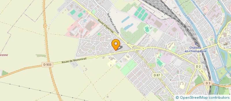 localisation de l'entreprise MONSIEUR AYMERIC DENIZET  FAGNIERES