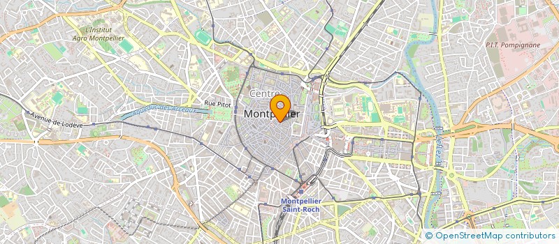 localisation de l'entreprise MONSIEUR AYMERIC DU PELOUX  MONTPELLIER