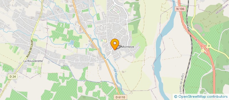 localisation de l'entreprise MONSIEUR AYMERIC DUBIE  SAINT-CHRISTOL-LEZ-ALES