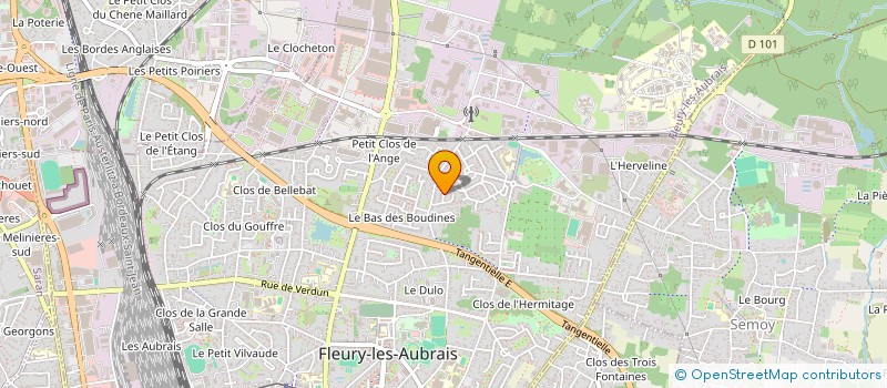 localisation de l'entreprise MONSIEUR AYMERIC DUBRAY à FLEURY-LES-AUBRAIS