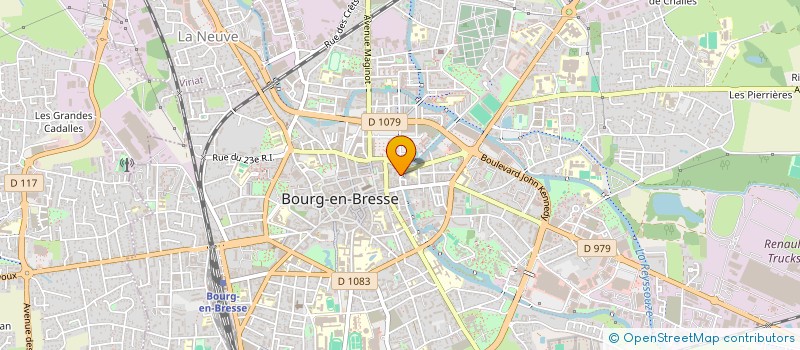 localisation de l'entreprise MONSIEUR AYMERIC EUCAR à BOURG-EN-BRESSE