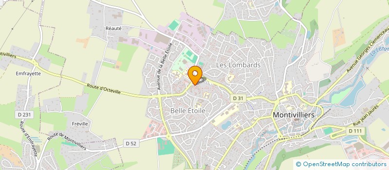 localisation de l'entreprise MONSIEUR AYMERIC FERAY  MONTIVILLIERS