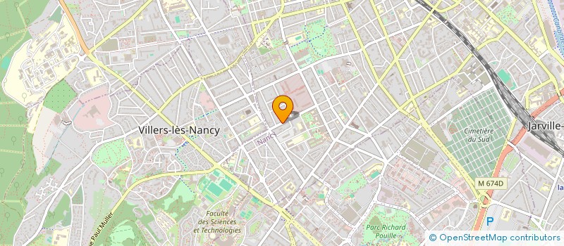 localisation de l'entreprise MONSIEUR AYMERIC FOISSEY  NANCY