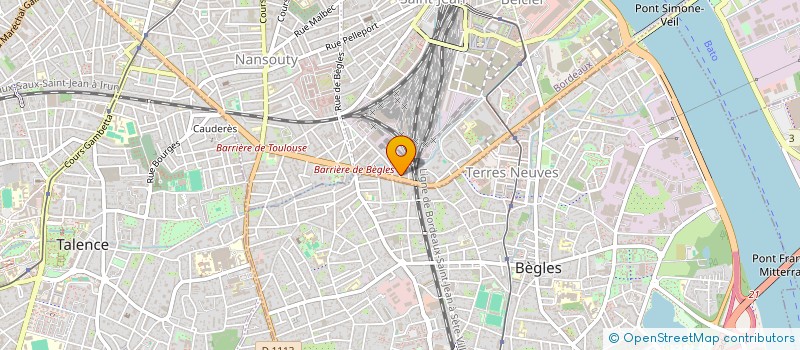 localisation de l'entreprise MONSIEUR AYMERIC FOURNIER à BORDEAUX