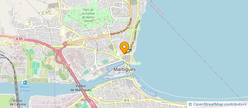 localisation de l'entreprise MONSIEUR AYMERIC GALEA à MARTIGUES