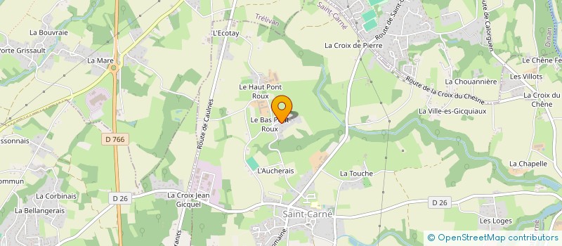localisation de l'entreprise MONSIEUR AYMERIC GAUTIER à SAINT-CARNE