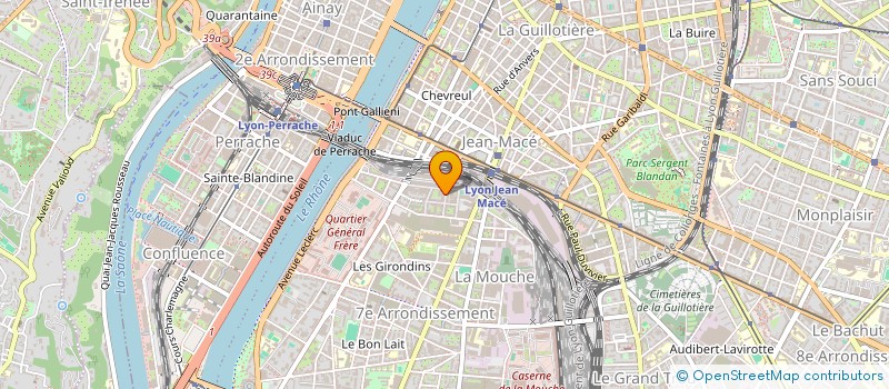 localisation de l'entreprise MONSIEUR AYMERIC GEORGES  LYON