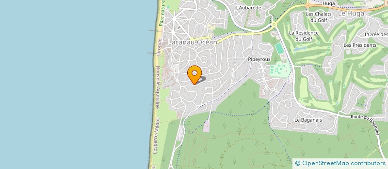 localisation de l'entreprise MONSIEUR AYMERIC GOIMARD  PAUILLAC