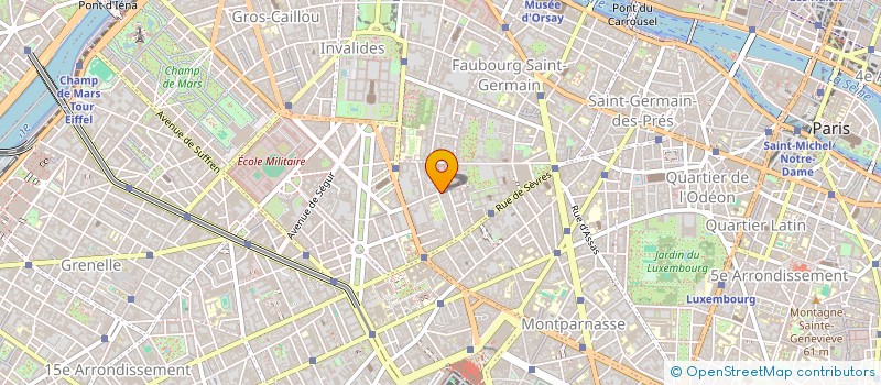 localisation de l'entreprise MONSIEUR AYMERIC GROUAS à PARIS
