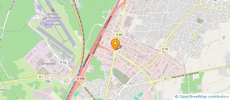 localisation de l'entreprise MONSIEUR AYMERIC GUIBAL  PERPIGNAN