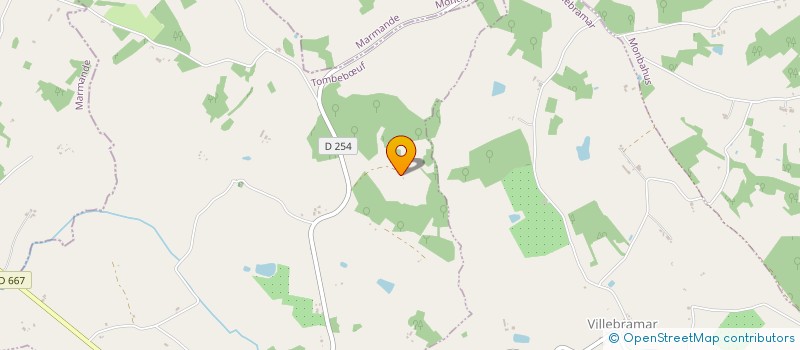 localisation de l'entreprise MONSIEUR AYMERIC GUIRAUD  PINEL-HAUTERIVE