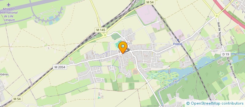 localisation de l'entreprise MONSIEUR AYMERIC HERBAUT à FRETIN