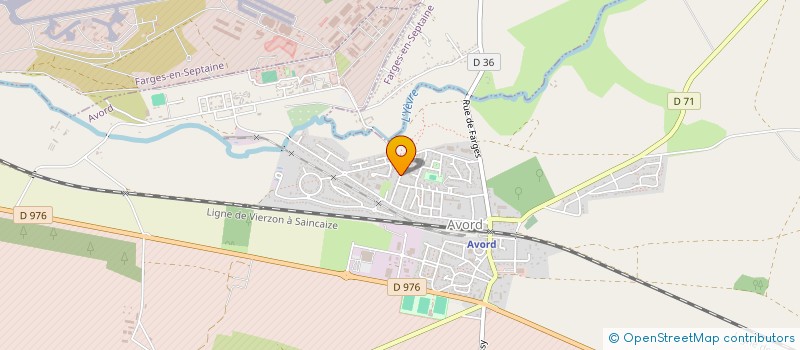 localisation de l'entreprise MONSIEUR AYMERIC ISAMBERT  AVORD