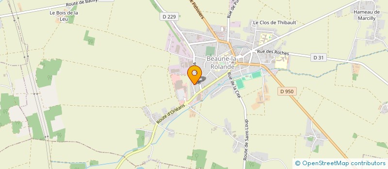 localisation de l'entreprise MONSIEUR AYMERIC JONDOT à BEAUNE-LA-ROLANDE