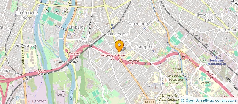 localisation de l'entreprise MONSIEUR AYMERIC JONDREVILLE à TOULOUSE