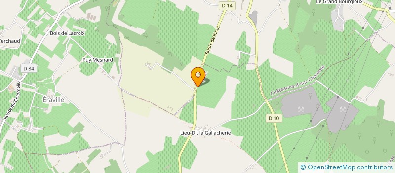 localisation de l'entreprise MONSIEUR AYMERIC JOUMIER à CHATEAUNEUF-SUR-CHARENTE