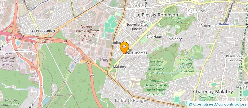 localisation de l'entreprise MONSIEUR AYMERIC JUILLET  LE PLESSIS-ROBINSON