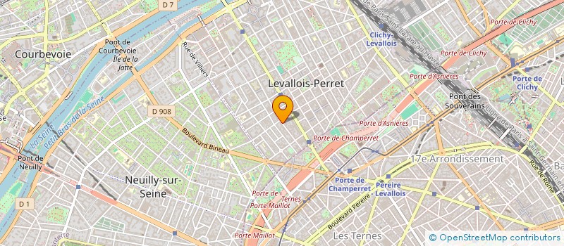 localisation de l'entreprise MONSIEUR AYMERIC LACAPE à LEVALLOIS-PERRET