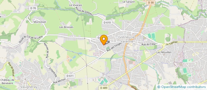 localisation de l'entreprise MONSIEUR AYMERIC LAM  FRANCHEVILLE