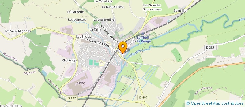 localisation de l'entreprise MONSIEUR AYMERIC LAMBERT à VAL-AU-PERCHE
