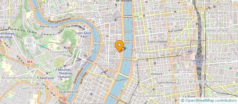 localisation de l'entreprise MONSIEUR AYMERIC LANIER  LYON