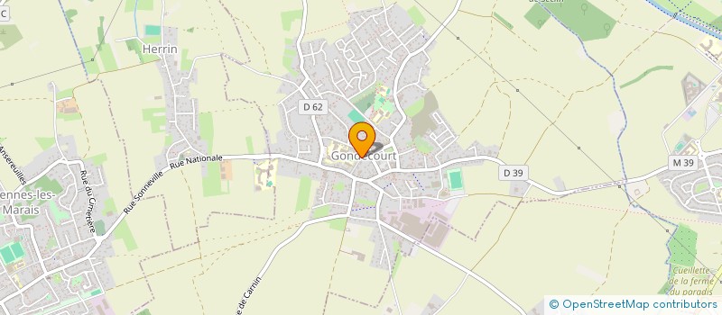 localisation de l'entreprise MONSIEUR AYMERIC LE COUVIOUR  LEFOREST