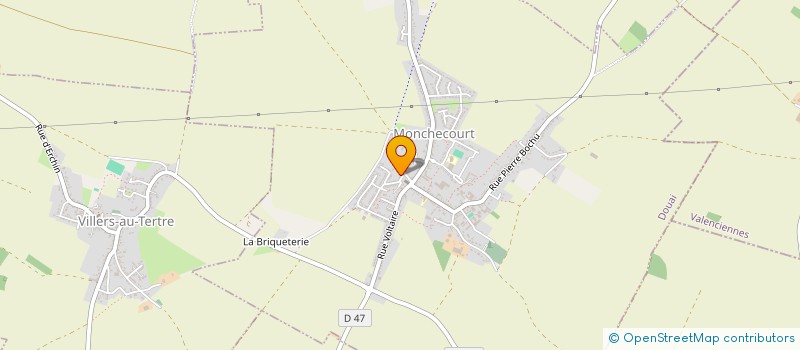 localisation de l'entreprise MONSIEUR AYMERIC LEMPEREUR à MONCHECOURT
