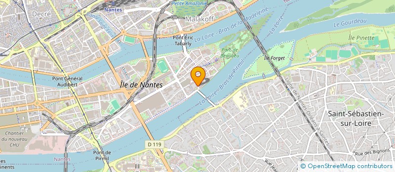 localisation de l'entreprise MONSIEUR AYMERIC LEPAGE à NANTES