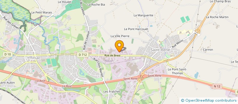 localisation de l'entreprise MONSIEUR AYMERIC LEPILLET à HILLION