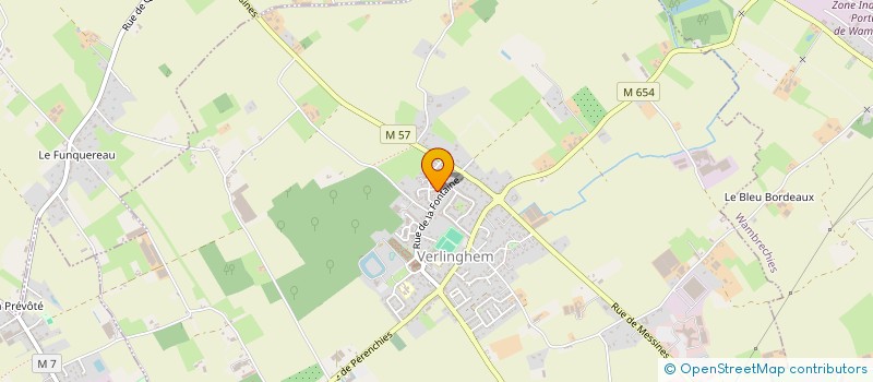 localisation de l'entreprise MONSIEUR AYMERIC LIAGRE  VERLINGHEM