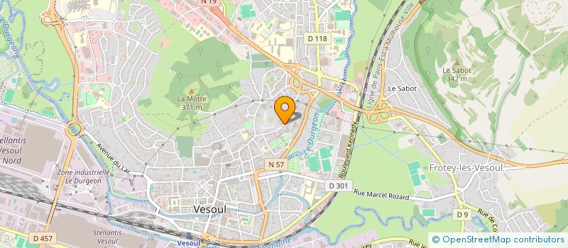 localisation de l'entreprise MONSIEUR AYMERIC LOREAU  VESOUL