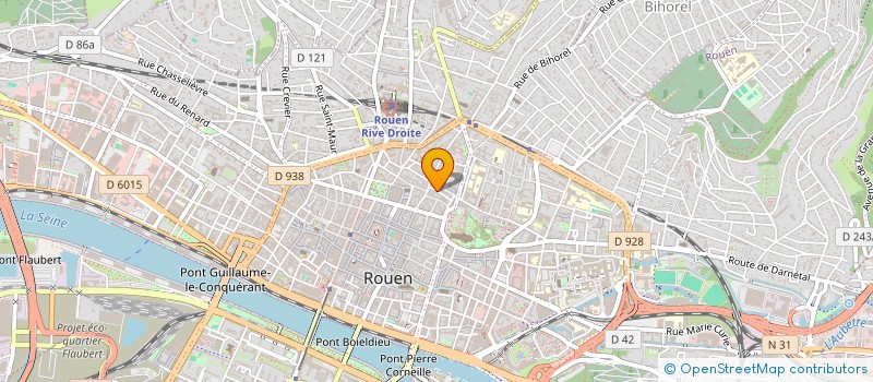 localisation de l'entreprise MONSIEUR AYMERIC MAIGNAN  ROUEN